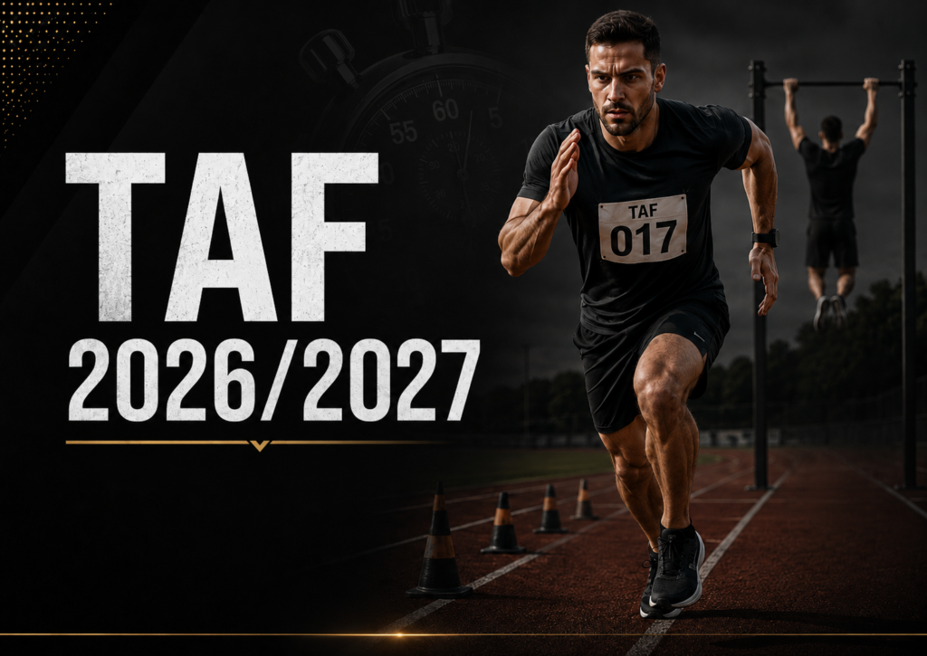 TAF 2026/2027: Mudanças nos Editais e Como Treinar Certo